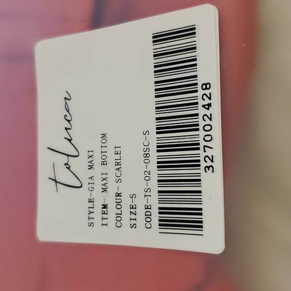 Toluca Swim Gia Maxi bottom - Scarlet - Picture 13 of 13